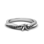 Load image into Gallery viewer, semi-mount-infinity-twist-engagement-ring-with-black-diamond-in-14K-white-gold-FD8253SMRGBLACK-NL-WG.jpg
