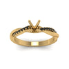 Load image into Gallery viewer, semi-mount-infinity-twist-engagement-ring-with-black-diamond-in-14K-yellow-gold-FD8253SMRGBLACK-NL-YG.jpg