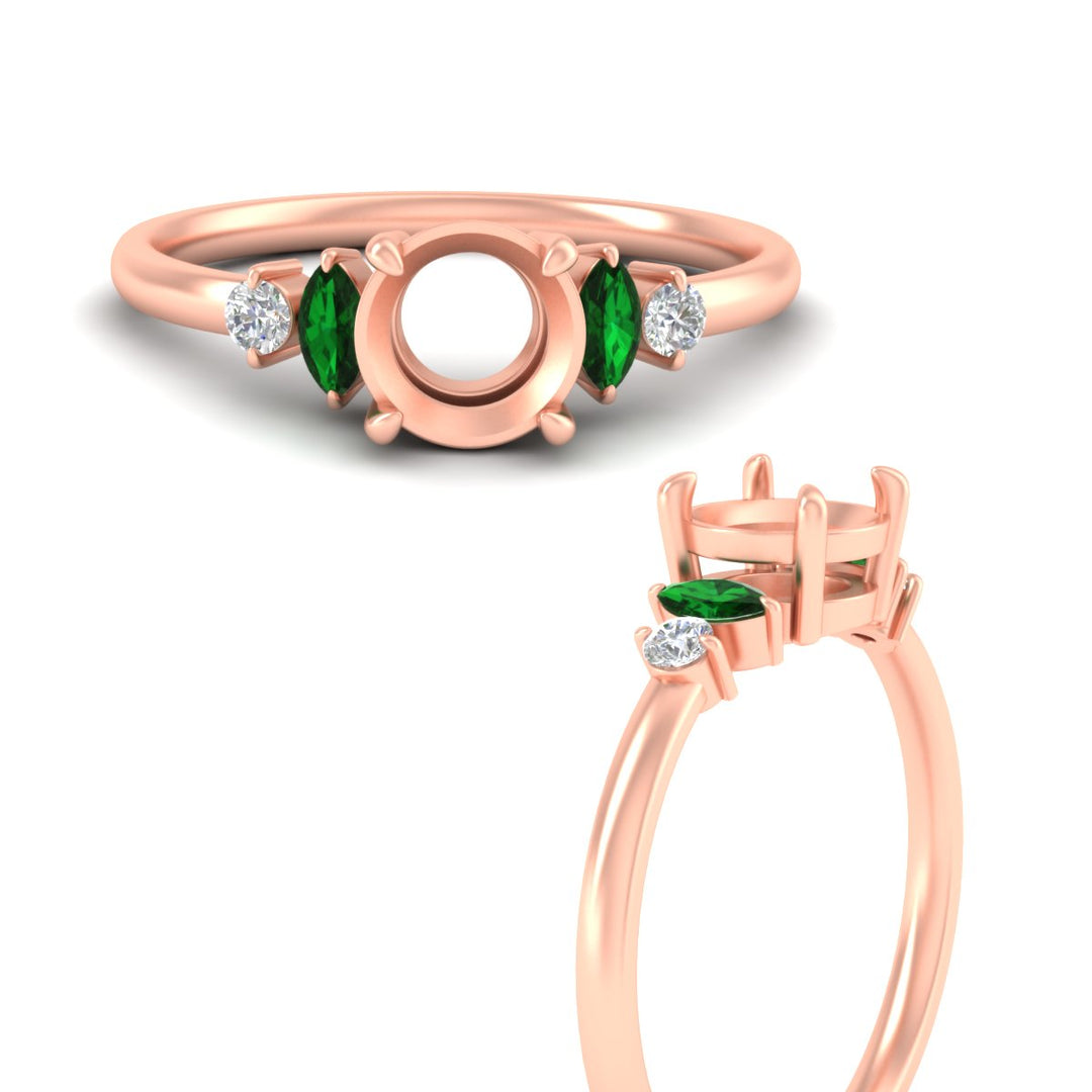 semi-mount-marquise-and-round-accented-emerald-engagement-ring-in-rose-gold-fdenr11621smgemgrangle3-nl-rg.jpg?v=1766479060