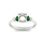 Load image into Gallery viewer, semi-mount-marquise-and-round-accented-emerald-engagement-ring-in-white-gold-fdenr11621smgemgrangle5-nl-wg.jpg?v=1766479060