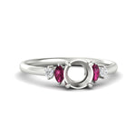 Load image into Gallery viewer, semi-mount-marquise-and-round-accented-pink-sapphire-engagement-ring-in-white-gold-fdenr11621smgsadrpisleep-nl-wg_1bee49bb-39d0-4f56-bf1f-2d12a475f1b7.jpg?v=1766479060