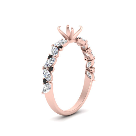 semi-mount-marquise-and-round-black-diamond-classic-vintage-engagement-ring-in-FD11063SMRGBLACKANGLE3-NL-RG
