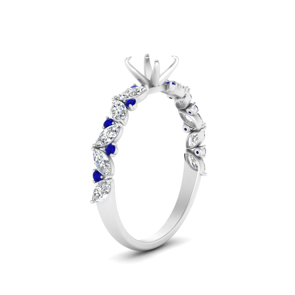 semi-mount-marquise-and-round-sapphire-classic-vintage-engagement-ring-in-FD11063SMRGSABLANGLE3-NL-WG