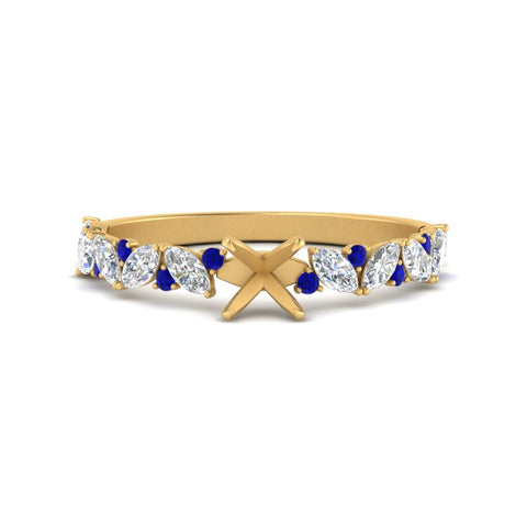 semi-mount-marquise-and-round-sapphire-classic-vintage-engagement-ring-in-FD11063SMRGSABLANGLE3-NL-YG