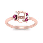 Load image into Gallery viewer, semi-mount-offbeat-modern-pink-sapphire-engagement-ring-in-FD10080SMRGSADRPIANGLE3-NL-RG
