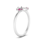 Load image into Gallery viewer, semi-mount-offbeat-modern-pink-sapphire-engagement-ring-in-FD10080SMRGSADRPIANGLE3-NL-WG
