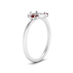 Load image into Gallery viewer, semi-mount-offbeat-modern-ruby-engagement-ring-in-FD10080SMRGRUDRANGLE3-NL-WG

