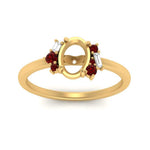 Load image into Gallery viewer, semi-mount-offbeat-modern-ruby-engagement-ring-in-FD10080SMRGRUDRANGLE3-NL-YG
