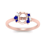 Load image into Gallery viewer, semi-mount-offbeat-modern-sapphire-engagement-ring-in-FD10080SMRGSABLANGLE3-NL-RG
