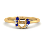 Load image into Gallery viewer, semi-mount-offbeat-modern-sapphire-engagement-ring-in-FD10080SMRGSABLANGLE3-NL-YG
