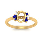 Load image into Gallery viewer, semi-mount-offbeat-modern-sapphire-engagement-ring-in-FD10080SMRGSABLANGLE3-NL-YG
