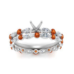Load image into Gallery viewer, semi-mount-orange-sapphire-floating-marquise-accent-ring-with-eternity-wedding-band-in-white-gold-FDEWB9398SMGSAORANGLE5-NL-WG.jpg?v=1758802574
