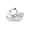 Load image into Gallery viewer, semi-mount-pave-band-with-wave-solitaire-ring-in-white-gold-fdens11566sm-nl-wg-w1.jpg