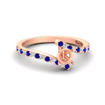 Load image into Gallery viewer, semi-mount-petite-bypass-diamond-ring-with-blue-sapphire-in-FDENS3007RORSMGSABL-NL-RG