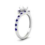 Load image into Gallery viewer, semi-mount-petite-bypass-diamond-ring-with-blue-sapphire-in-FDENS3007RORSMGSABL-NL-WG