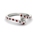 Load image into Gallery viewer, semi-mount-petite-bypass-diamond-ring-with-ruby-in-FDENS3007RORSMGRUDR-NL-WG