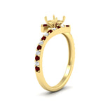 Load image into Gallery viewer, semi-mount-petite-bypass-diamond-ring-with-ruby-in-FDENS3007RORSMGRUDR-NL-YG