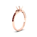 Load image into Gallery viewer, semi-mount-petite-pave-ruby-fancy-engagement-ring-for-women-in-rose-gold-fdenr8061smgrudrangle2-nl-rg

