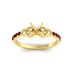 Load image into Gallery viewer, semi-mount-petite-pave-ruby-fancy-engagement-ring-for-women-in-yellow-gold-fdenr8061smgrudrangle5-nl-yg
