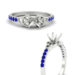 Load image into Gallery viewer, semi-mount-petite-pave-sapphire-fancy-engagement-ring-for-women-in-white-gold-fdenr8061smgsablangle3-nl-wg
