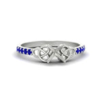 Load image into Gallery viewer, semi-mount-petite-pave-sapphire-fancy-engagement-ring-for-women-in-white-gold-fdenr8061smgsablsleep-nl-wg
