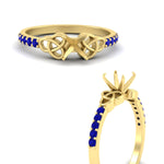 Load image into Gallery viewer, semi-mount-petite-pave-sapphire-fancy-engagement-ring-for-women-in-yellow-gold-fdenr8061smgsablangle3-nl-yg
