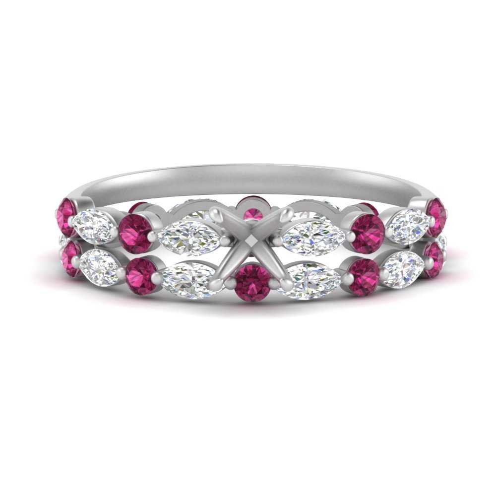 semi-mount-pink-sapphire-floating-marquise-accent-ring-with-eternity-wedding-band-in-white-gold-FDEWB9398SMGSADRPI-NL-WG.jpg?v=1758802571