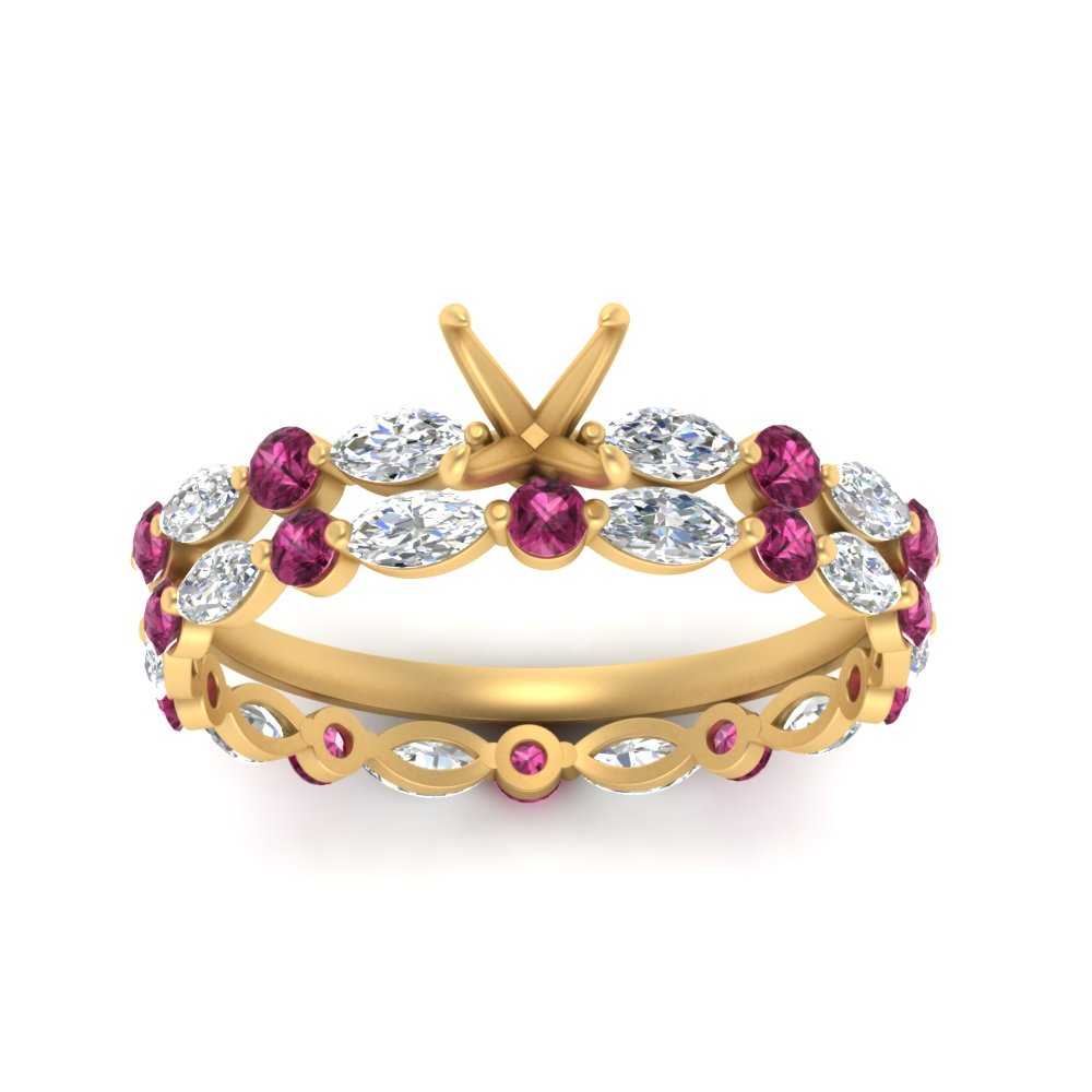 semi-mount-pink-sapphire-floating-marquise-accent-ring-with-eternity-wedding-band-in-yellow-gold-FDEWB9398SMGSADRPIANGLE5-NL-YG.jpg?v=1758802574