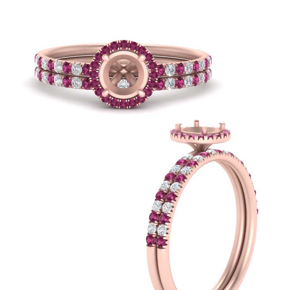 semi-mount-pink-sapphire-halo-wedding-ring-set-in-rose-gold-FD8523SMGSADRPI-NL-RG