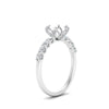 Load image into Gallery viewer, semi-mount-prong-studded-accented-solitaire-engagement-ring-in-FD10955SMRANGLE3-NL-WG