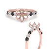 Load image into Gallery viewer, semi-mount-prong-studded-black-diamond-accented-solitaire-engagement-ring-in-FD10955SMRGBLACKANGLE3-NL-RG