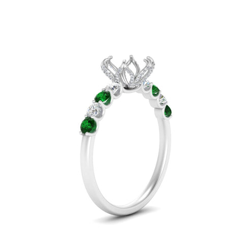 semi-mount-prong-studded-emerald-accented-solitaire-engagement-ring-in-FD10955SMRGEMGRANGLE3-NL-WG