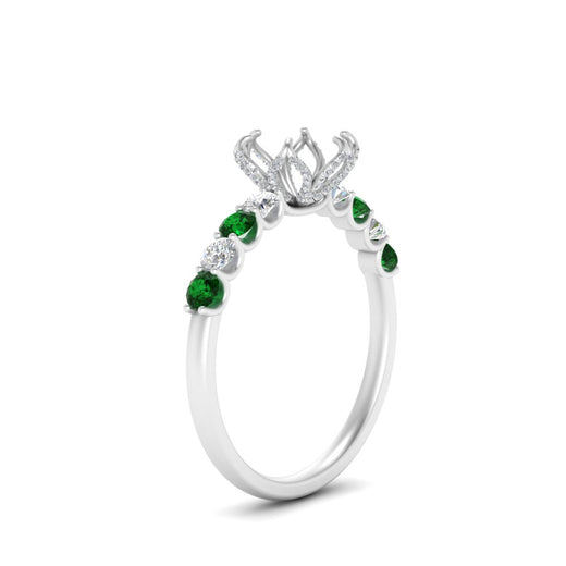 semi-mount-prong-studded-emerald-accented-solitaire-engagement-ring-in-FD10955SMRGEMGRANGLE3-NL-WG
