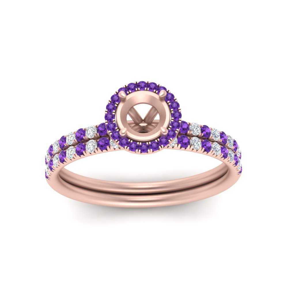 semi-mount-purple-topaz-halo-wedding-ring-set-in-rose-gold-FD8523SMGVITO-NL-RG