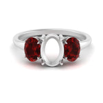 Load image into Gallery viewer, semi-mount-ruby-3-stone-basket-engagement-ring-in-white-gold-FD10416SMRGRUDR-NL-WG
