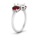 Load image into Gallery viewer, semi-mount-ruby-3-stone-basket-engagement-ring-in-white-gold-FD10416SMRGRUDRANGLE2-NL-WG
