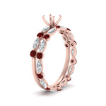 Load image into Gallery viewer, semi-mount-ruby-floating-marquise-accent-ring-with-eternity-wedding-band-in-rose-gold-FDEWB9398SMGRUDRANGEL2-NL-RG.jpg?v=1758802571
