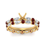 Load image into Gallery viewer, semi-mount-ruby-floating-marquise-accent-ring-with-eternity-wedding-band-in-yellow-gold-FDEWB9398SMGRUDRANGLE5-NL-YG.jpg?v=1758802478
