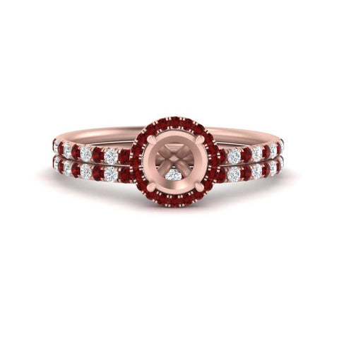 semi-mount-ruby-halo-wedding-ring-set-in-rose-gold-FD8523SMGRUDR-NL-RG
