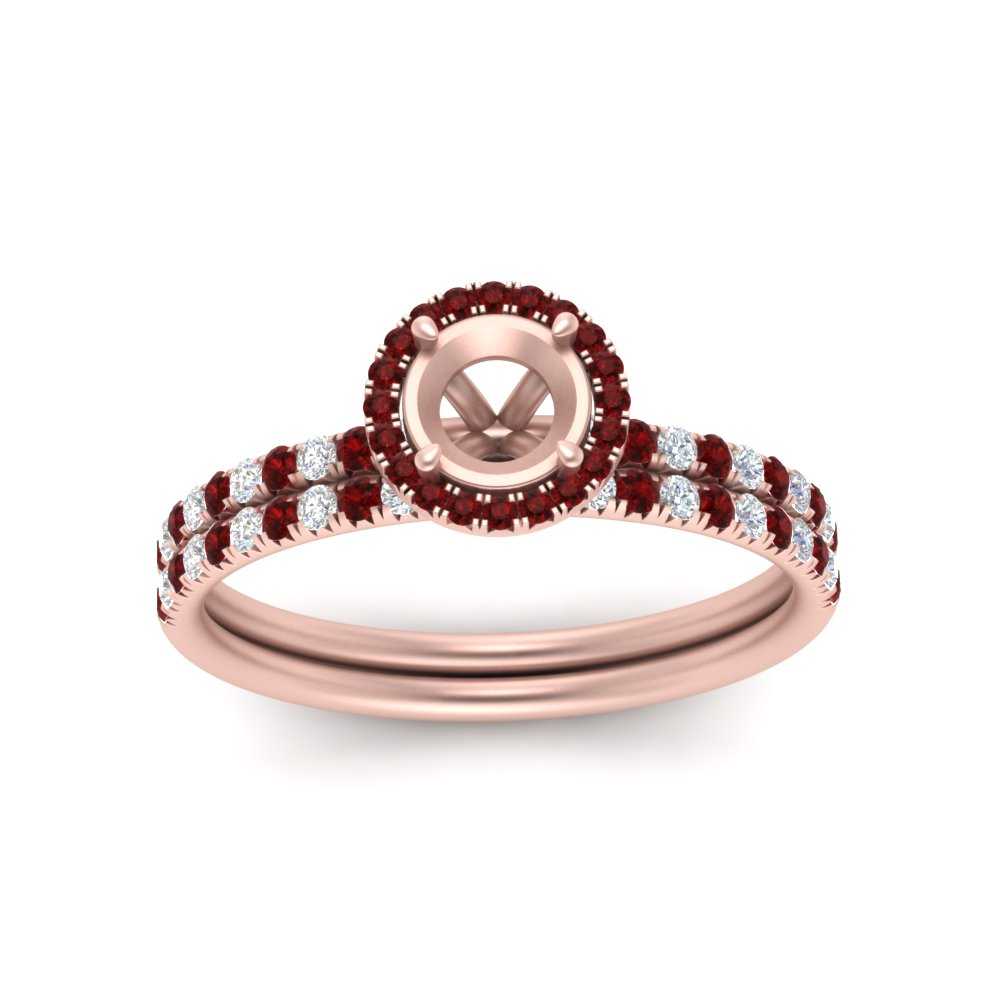 semi-mount-ruby-halo-wedding-ring-set-in-rose-gold-FD8523SMGRUDR-NL-RG