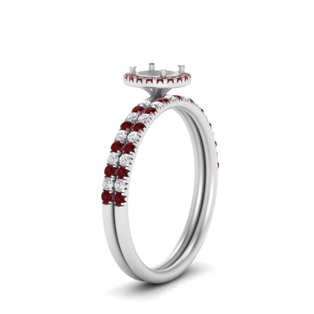 semi-mount-ruby-halo-wedding-ring-set-in-white-gold-FD8523SMGRUDR-NL-WG