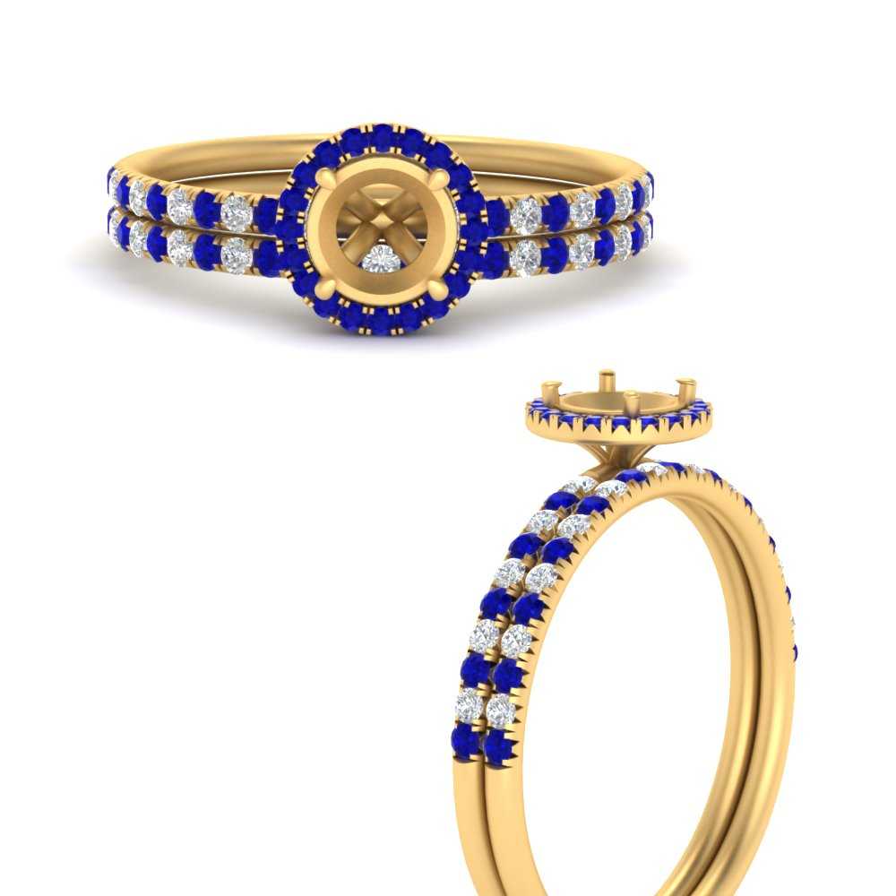 semi-mount-sapphire-halo-wedding-ring-set-in-yellow-gold-FD8523SMGSABL-NL-YG