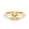 Load image into Gallery viewer, Secret Halo Semi Mount Engagement Ring