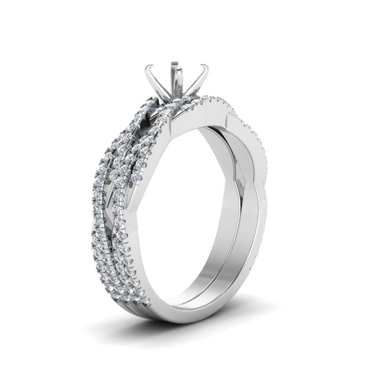 semi-mount-simple-diamond-twisted-vine-bridal-ring-sets-in-14K-white-gold-FD8233SM-NL-WG