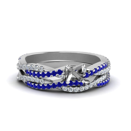 semi-mount-simple-diamond-twisted-vine-bridal-ring-sets-with-blue-sapphire-in-950-Platinum-FD8233SMGSABL-NL-WG