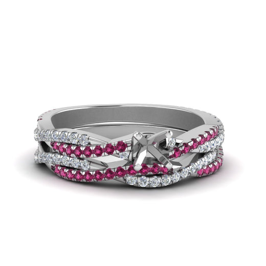 semi-mount-simple-diamond-twisted-vine-bridal-ring-sets-with-pink-sapphire-in-950-Platinum-FD8233SMGSADRPI-NL-WG