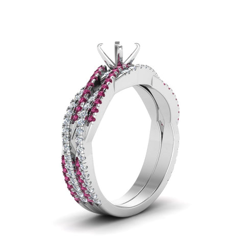 semi-mount-simple-diamond-twisted-vine-bridal-ring-sets-with-pink-sapphire-in-950-Platinum-FD8233SMGSADRPI-NL-WG