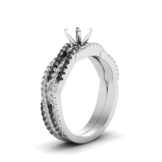 semi-mount-simple-twisted-vine-bridal-ring-sets-with-black-diamond-in-14K-white-gold-FD8233SMGBLACK-NL-WG