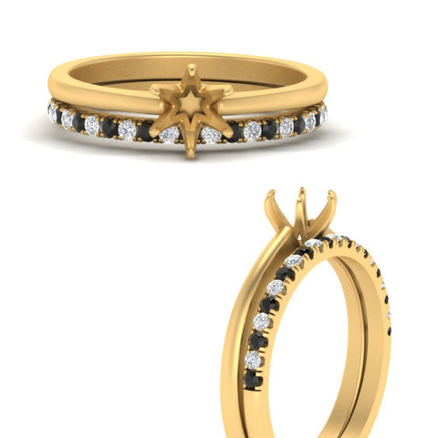 semi-mount-solitaire-engagement-ring-with-black-diamond-band-in-FD9334SMGBLACKANGLE3-NL-YG-B1