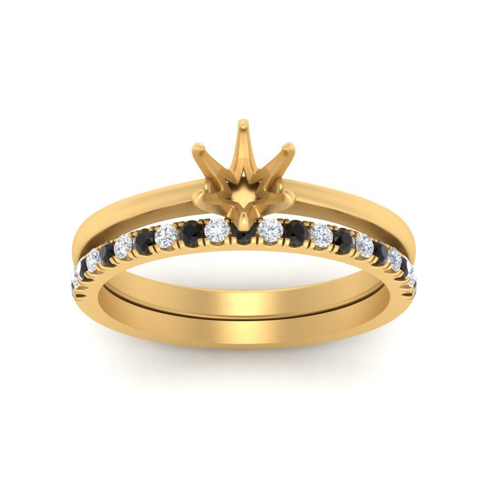 semi-mount-solitaire-engagement-ring-with-black-diamond-band-in-FD9334SMGBLACKANGLE3-NL-YG-B1